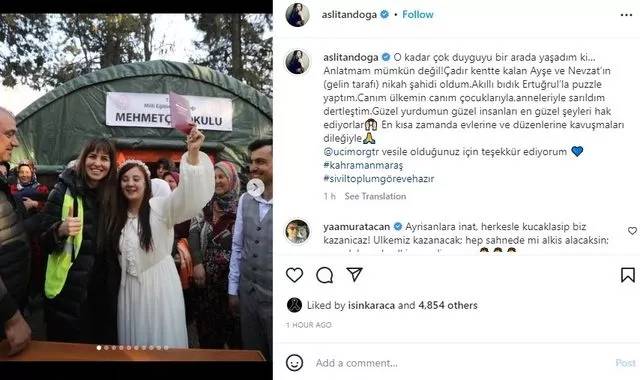 Aslı Tandoğan yaşadıklarını paylaştı: 'Nikah şahidi bile oldum' 3